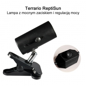 Terrario ReptiSun - lampa z uchwytem zaciskowym